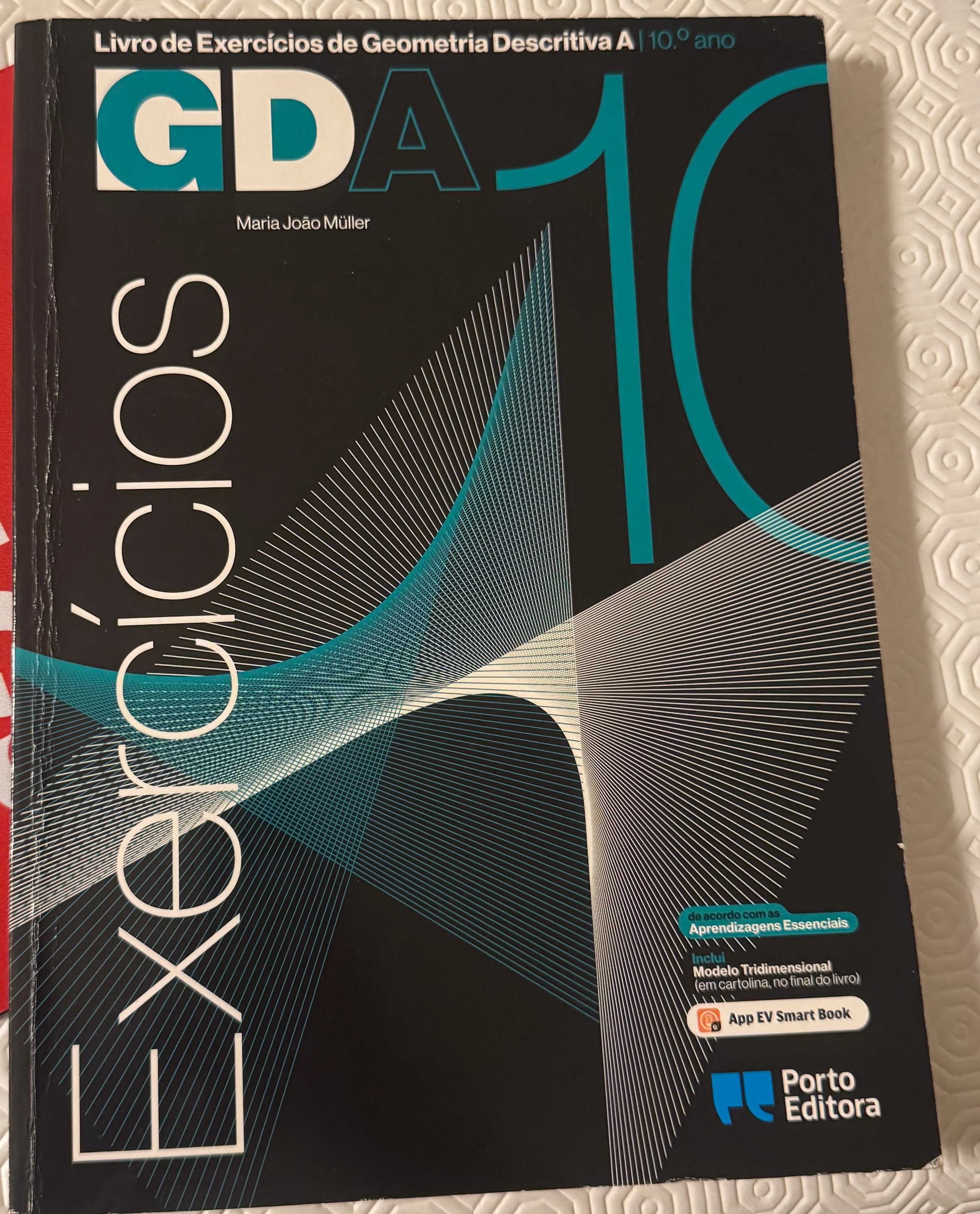 Geometria Descritiva A - 10º ano - Livro Exercícios