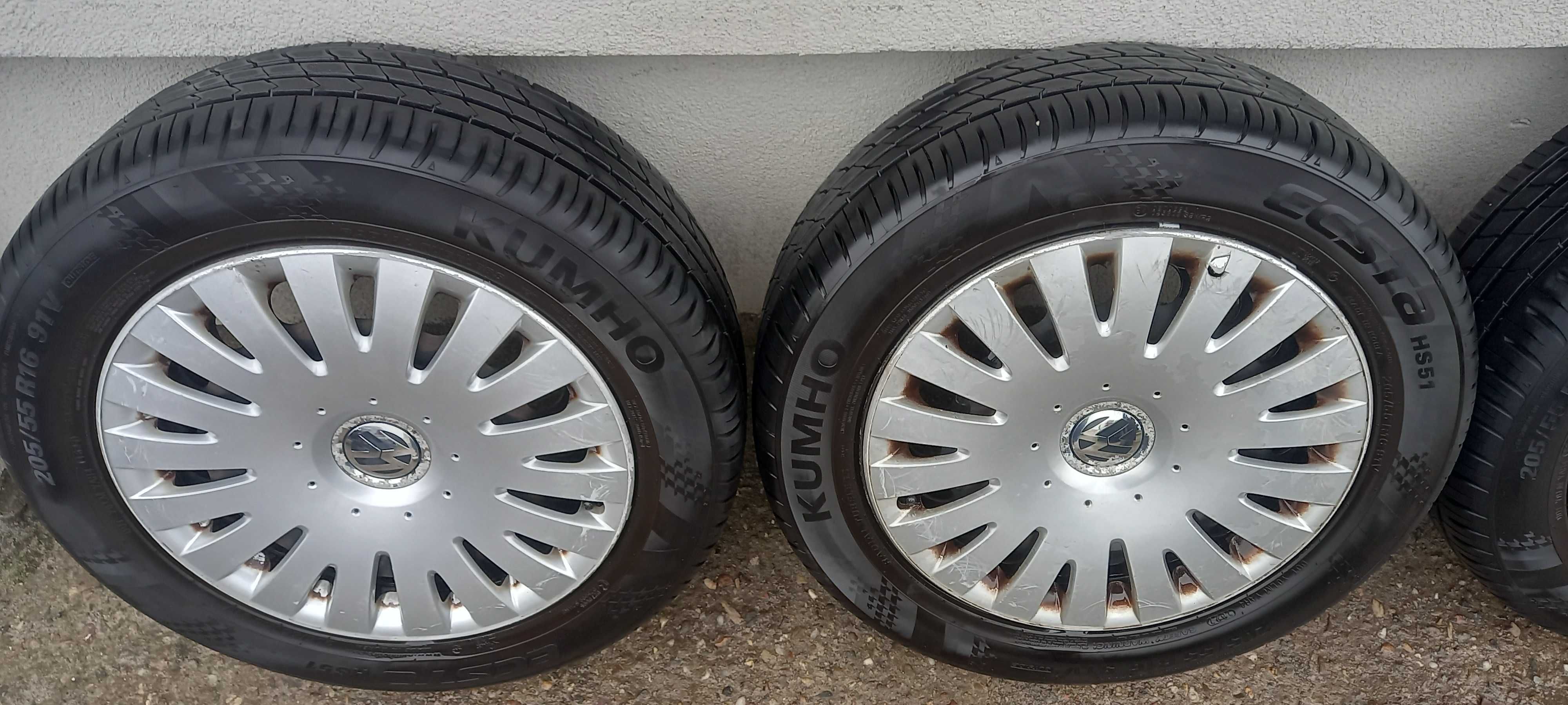 Koła felgi opony lato Volkswagen Passat B6 5X112 16" Audi kpl