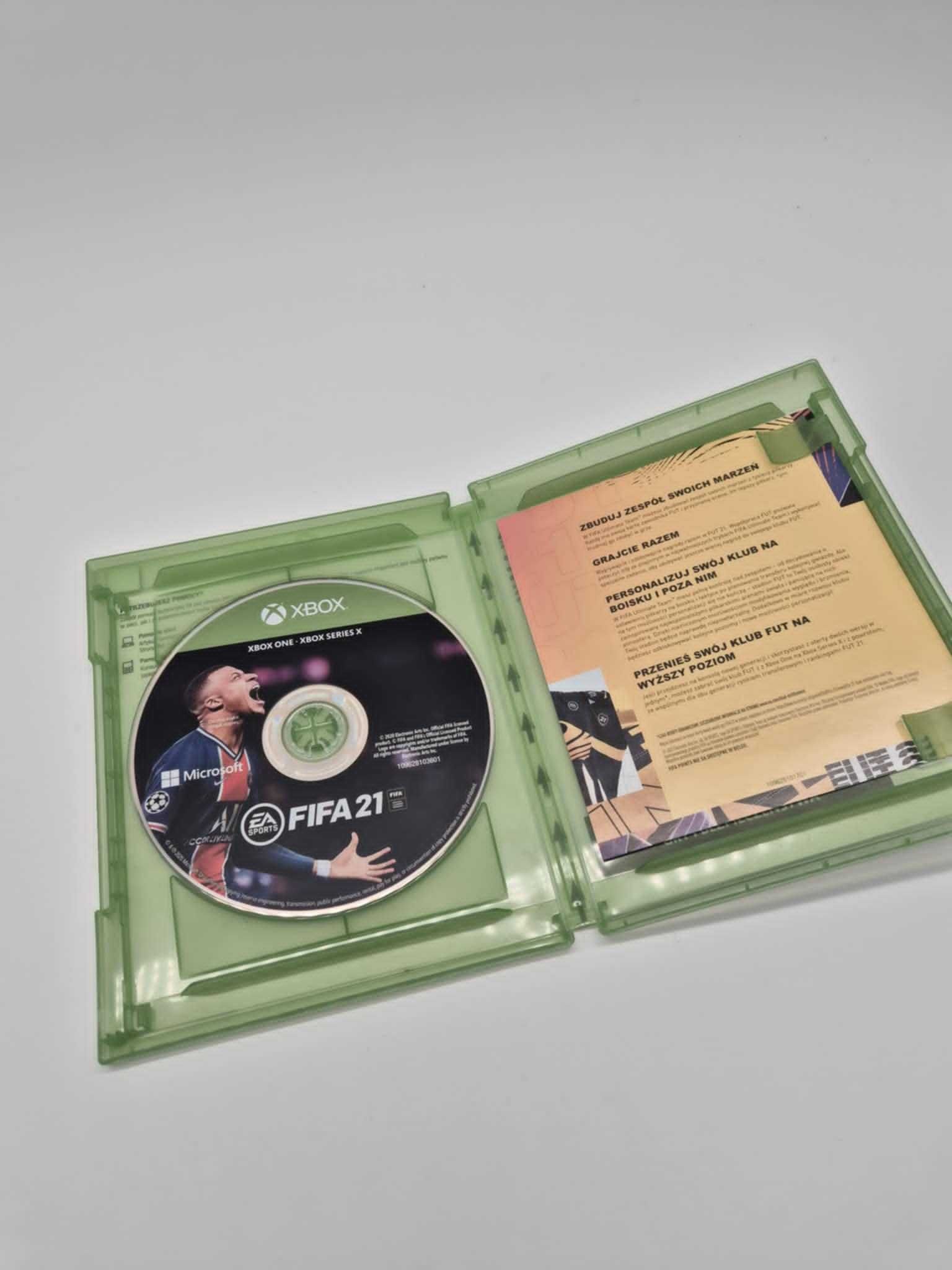 Gra FIFA 2021 XBOX ONE /SERIES X Wersja Pudełkowa