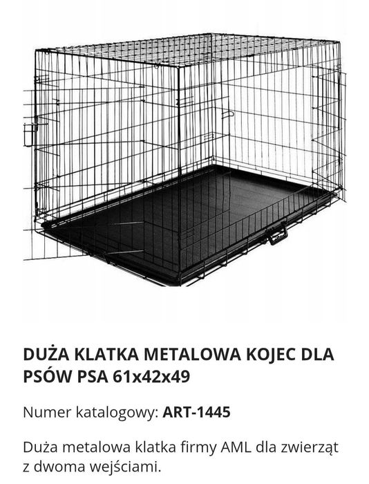 Sprzedam klatkę + kojec w zestawie