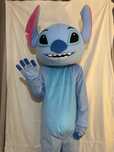 Mascote stitch/ bluey/ panda / olaf / mickey e minnie / elfo