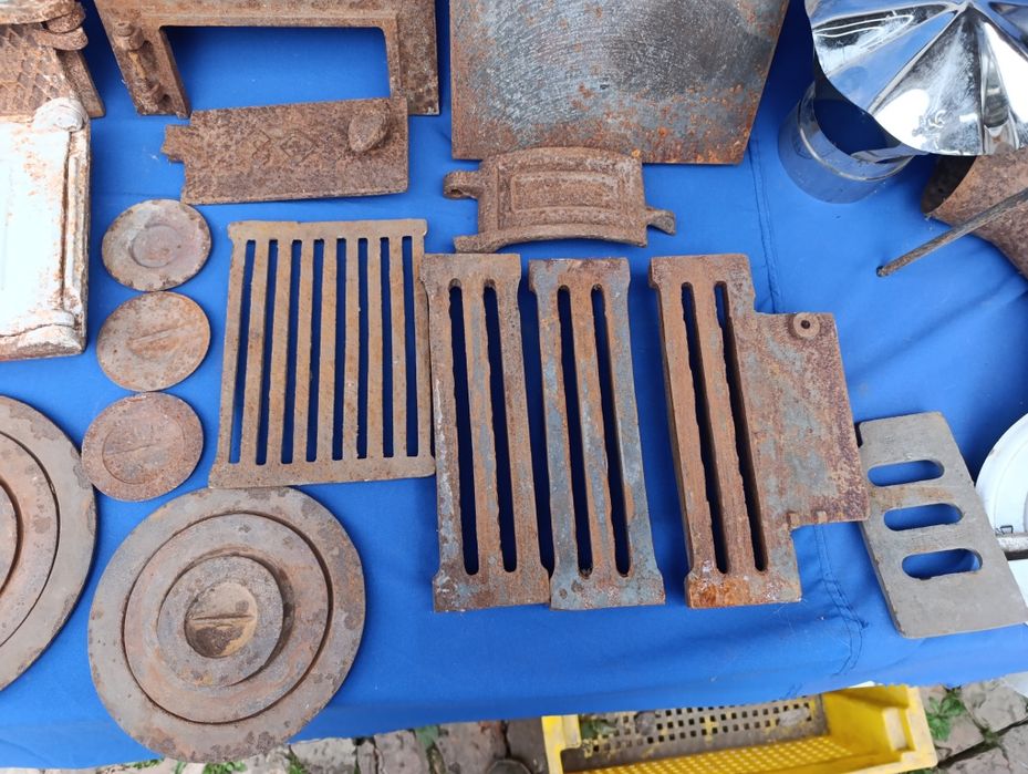 Чугунные запчасти к дровяной печки СССР плита дверца круги дверка двер