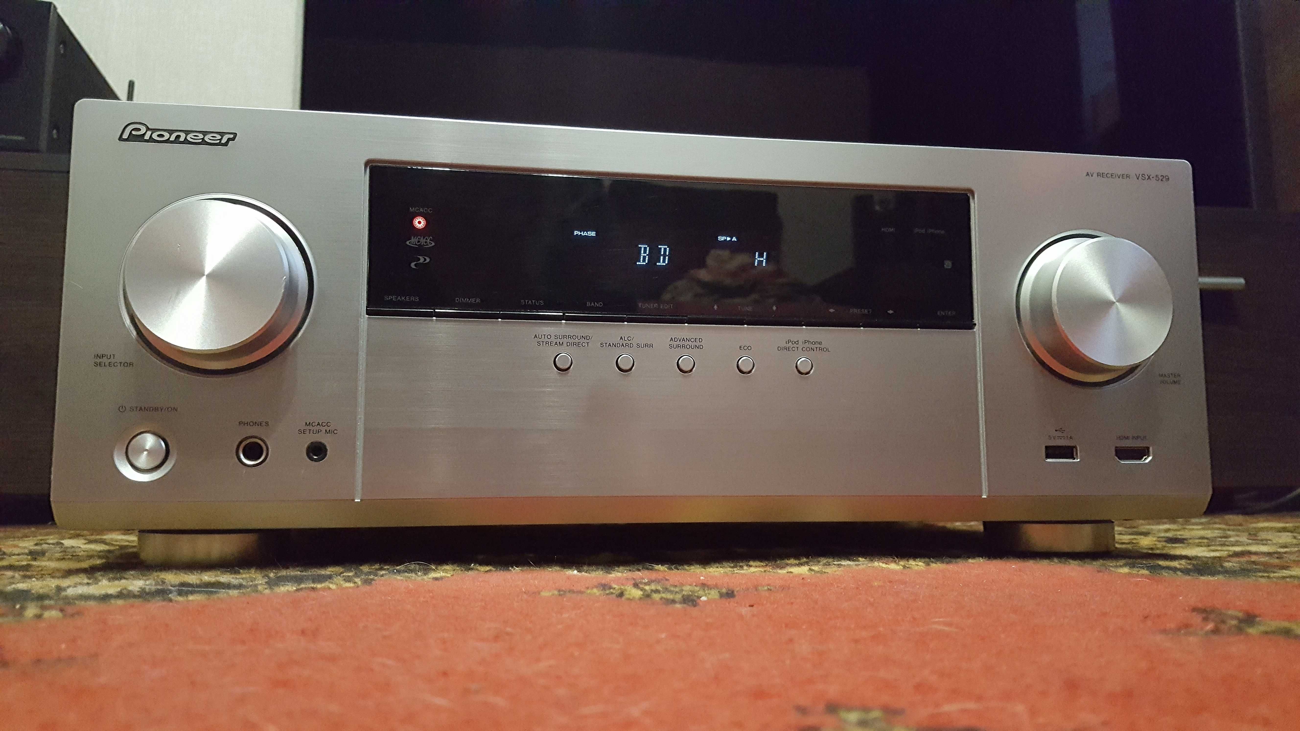 AV-ресивер Pioneer vsx 529 k MHL DLNA 4K usb інтернет-радіо Spotify