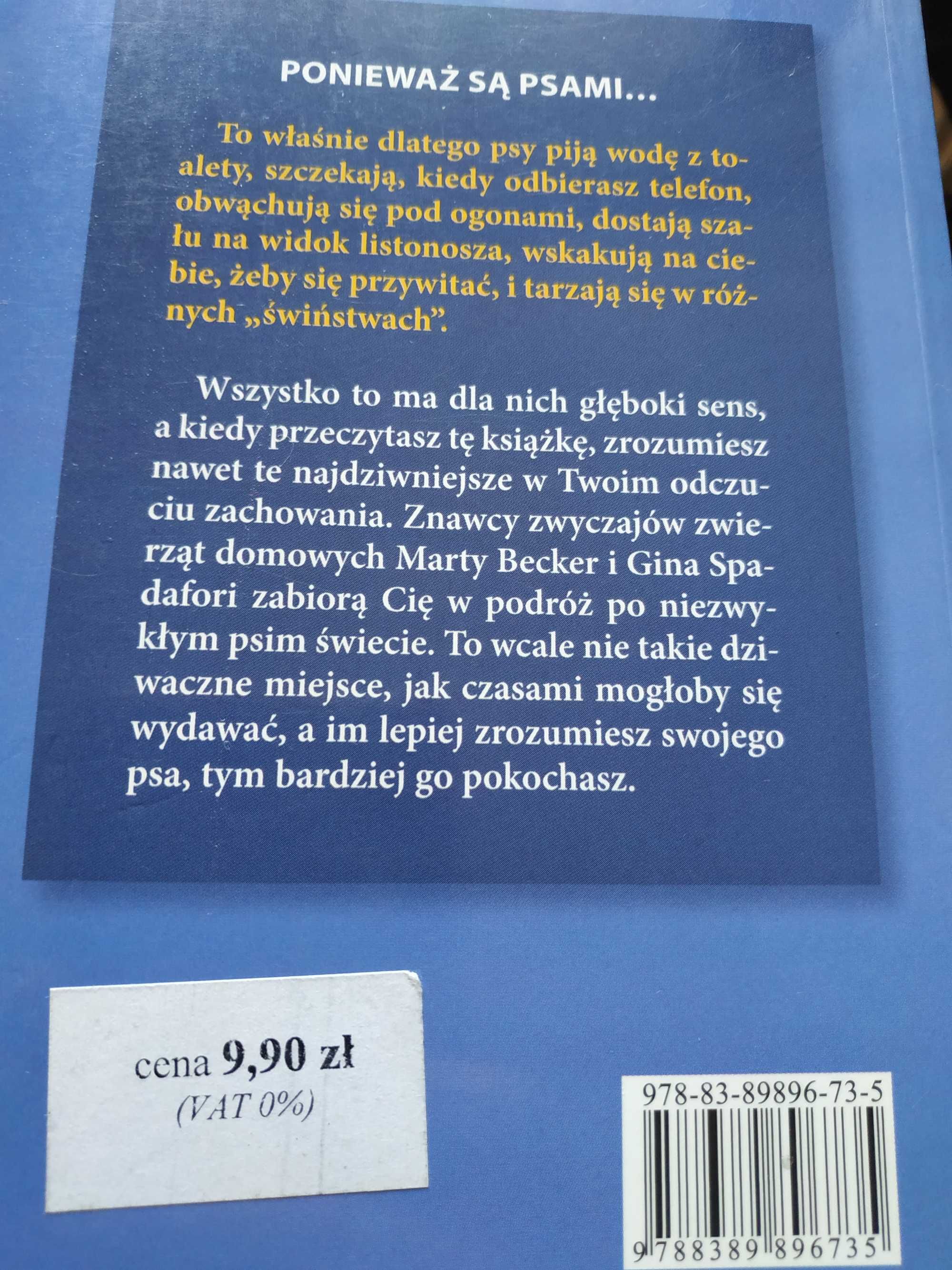 Dlaczego psy piją wodę z toalety książka