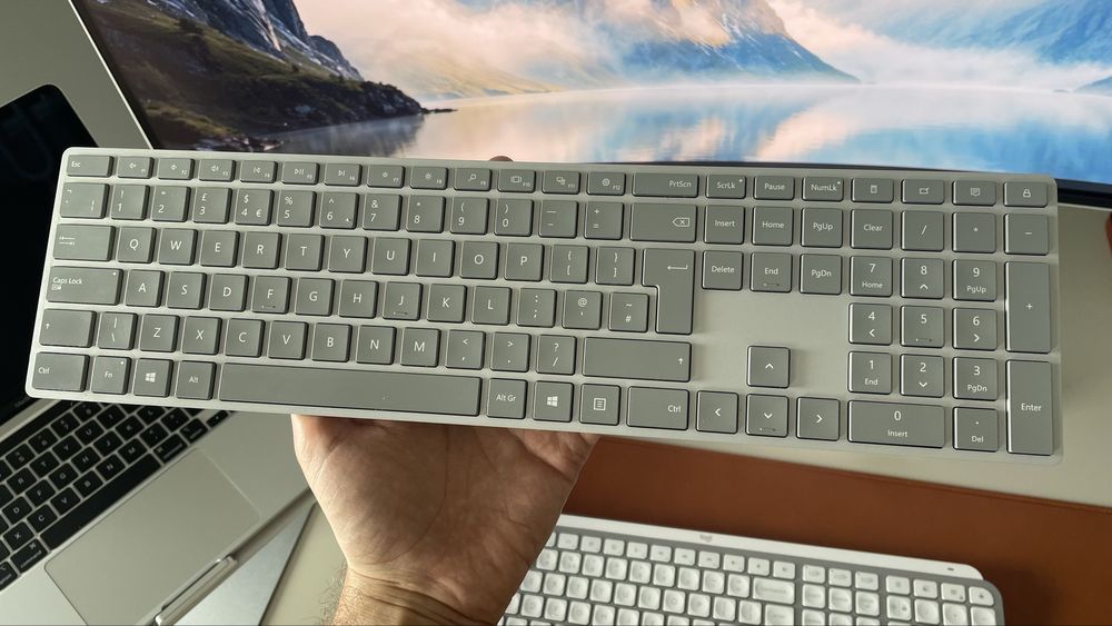 Klawiatura MICROSOFT Surface Keyboard Szary