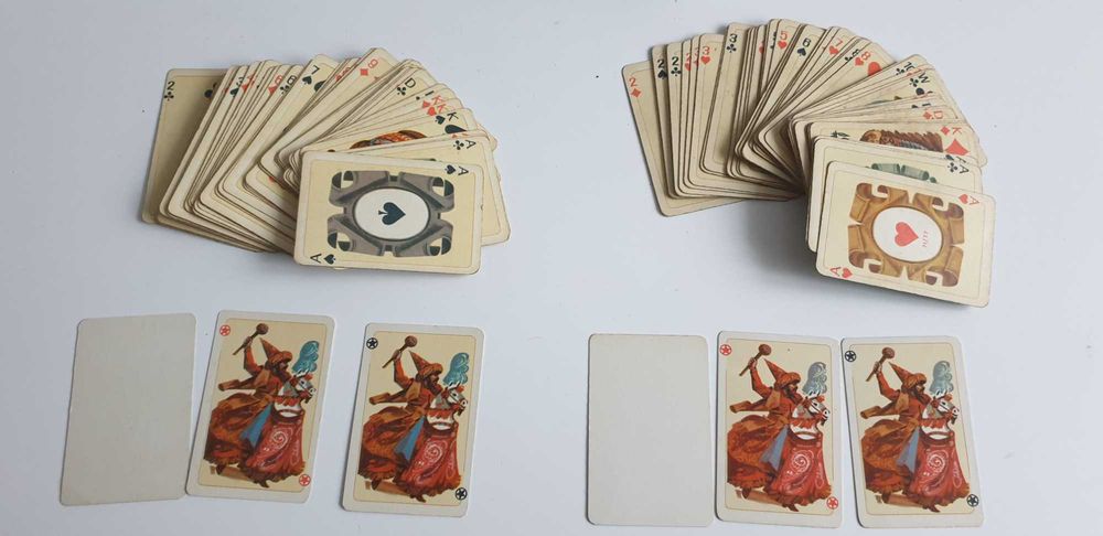 Starocie z Gdyni - Karty do gry PASJANSOWE STAROŚCIANKA kompletne