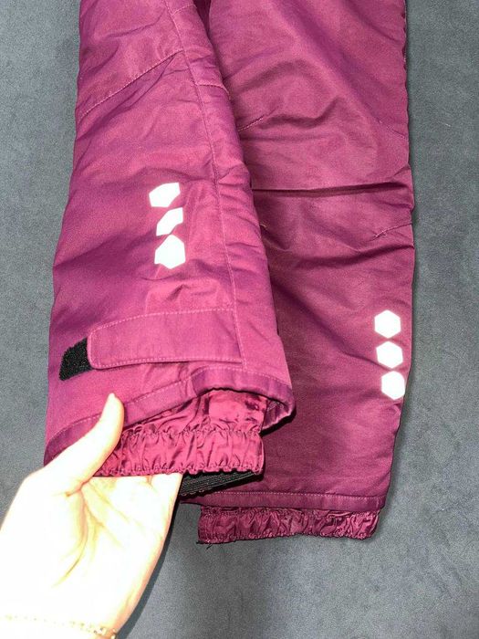 Лыжные штаны р.122 Полукомбинезон на девочку Зимние штаны на девочку