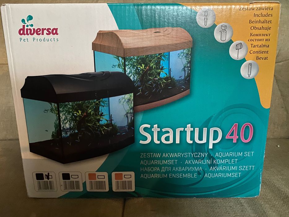 Akwarium 25 L + wyposażenie