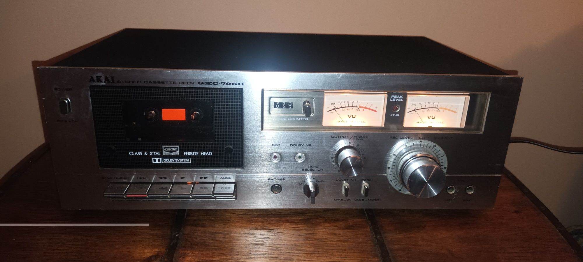 AKAI casette Deck GXC-706D