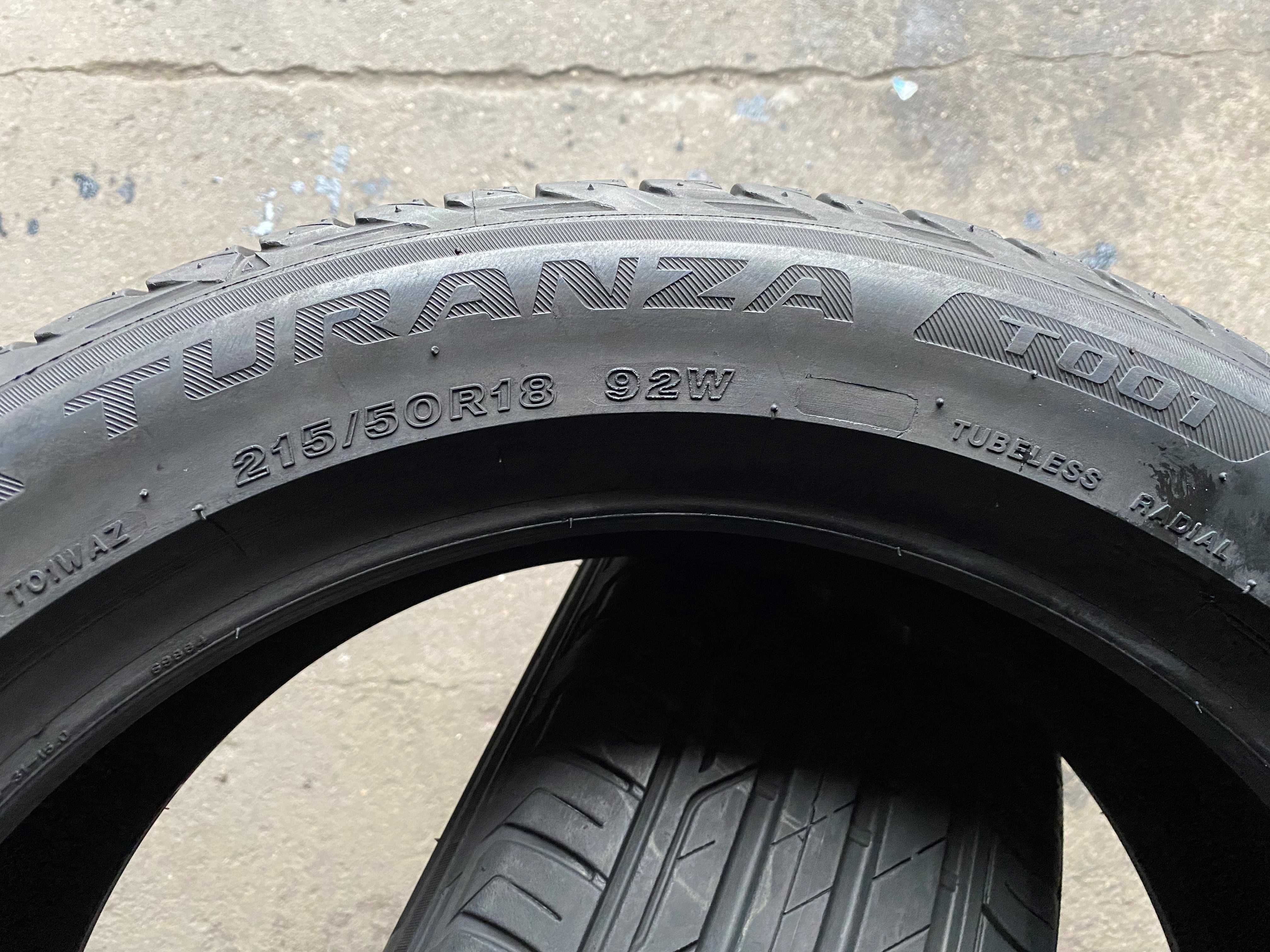 Para opon Bridgestone Turanza  215/50 R18