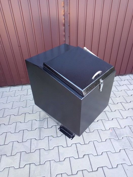 Zbiornik do podajnika na ekogroszek