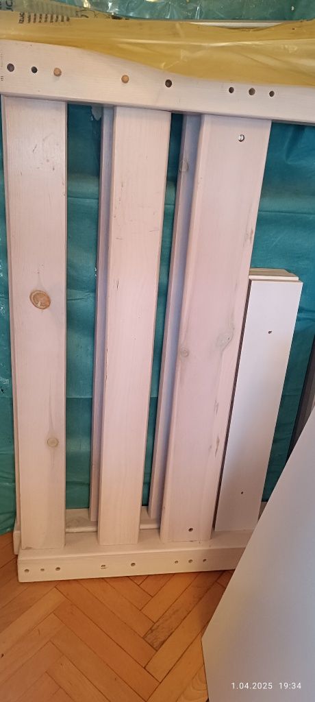 Łóżko sosnowe białe 90x190 nie IKEA