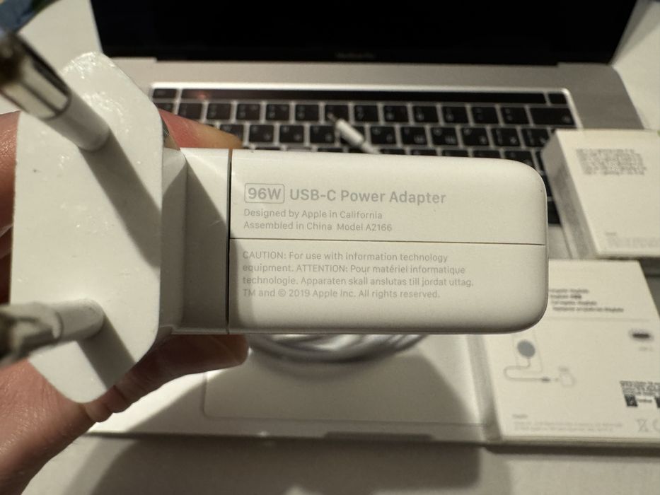 Зарядное для macbook pro iphone magsafe optibay usb c ethernet belkin