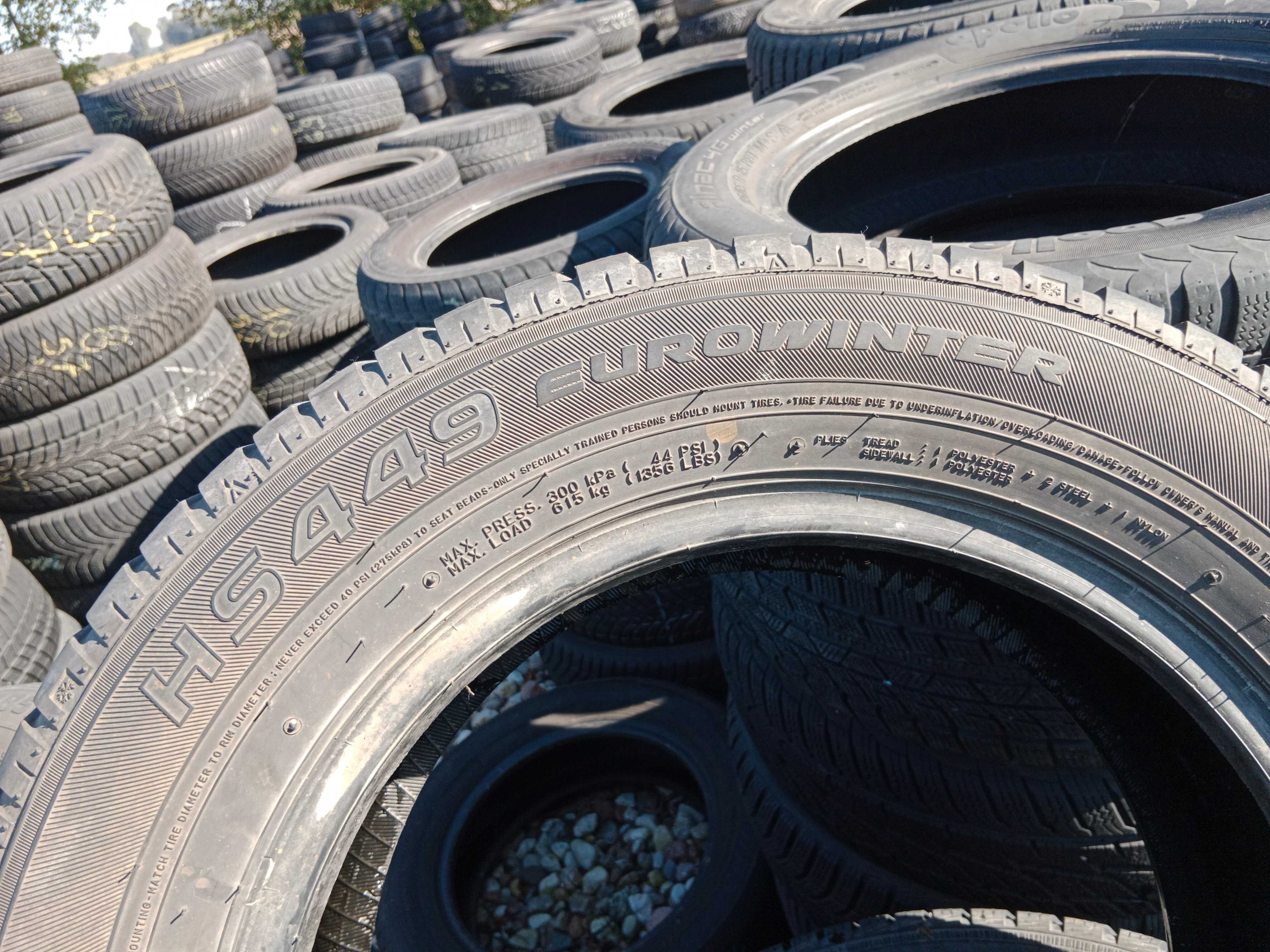 Opona używana 195/65R15 Falken HS449 Eurowinter 1szt.