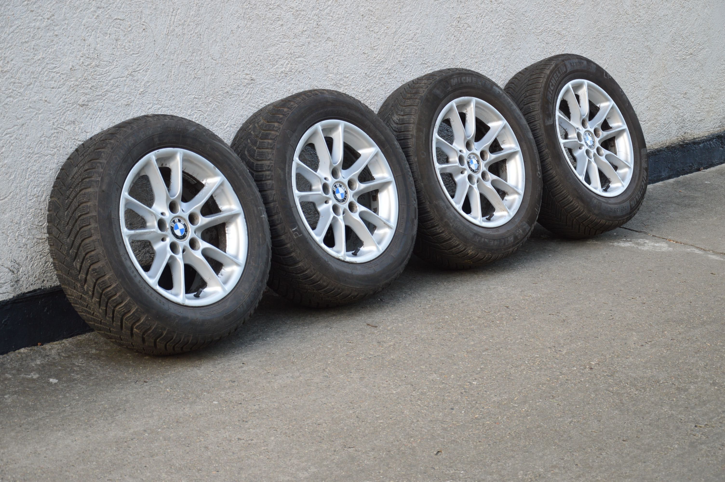 Alufelgi BMW Styling 50 Opony zimowe 225/55-16 E46 E60 E61 E90 E91