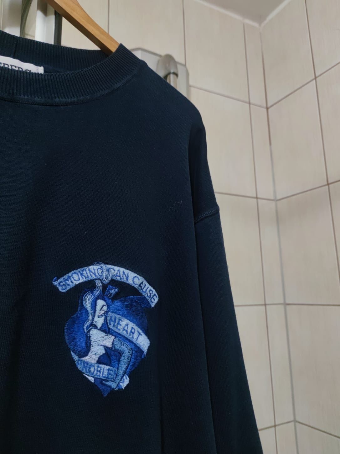 Sweter klasyczny Iceberg XL męski elegancki premium y2k bawełniany baw