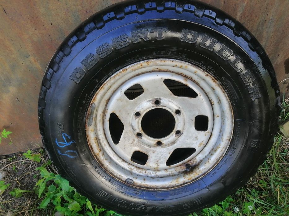 Колесо, Диски 6*139,7 R15 Запаска Исузу Трупер, Монтерей