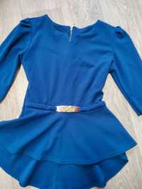 Блуза жіноча синя