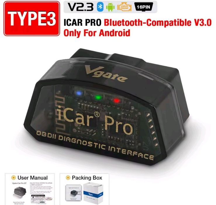 Tester diagnostyczny VGATE ICAR PRO BT3.0