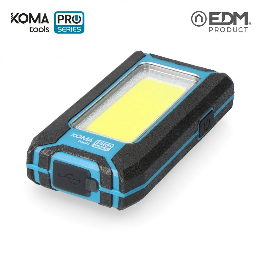 LANTERNA LED PROFISSIONAL COB 500 LÚMENES 8W KOMA TOOLS