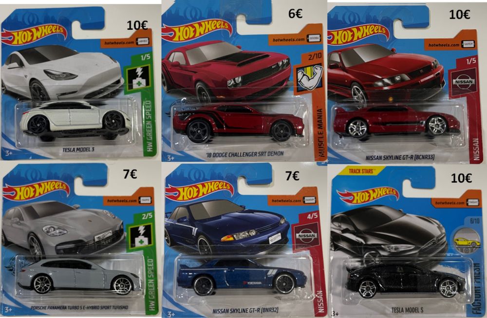 Miniaturas Hot Wheels