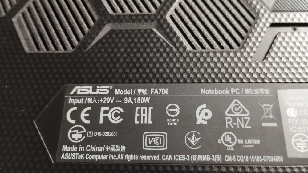 Ryzen 9 4900h, GTX 1660ti, Asus Tuf gaming a17