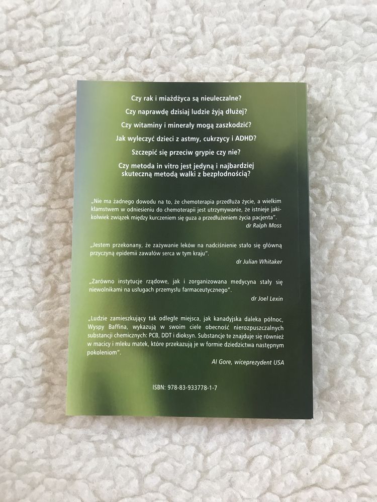 Ekomedycyna nie bójmy się raka i chorób serca - J. Maslanky, książka