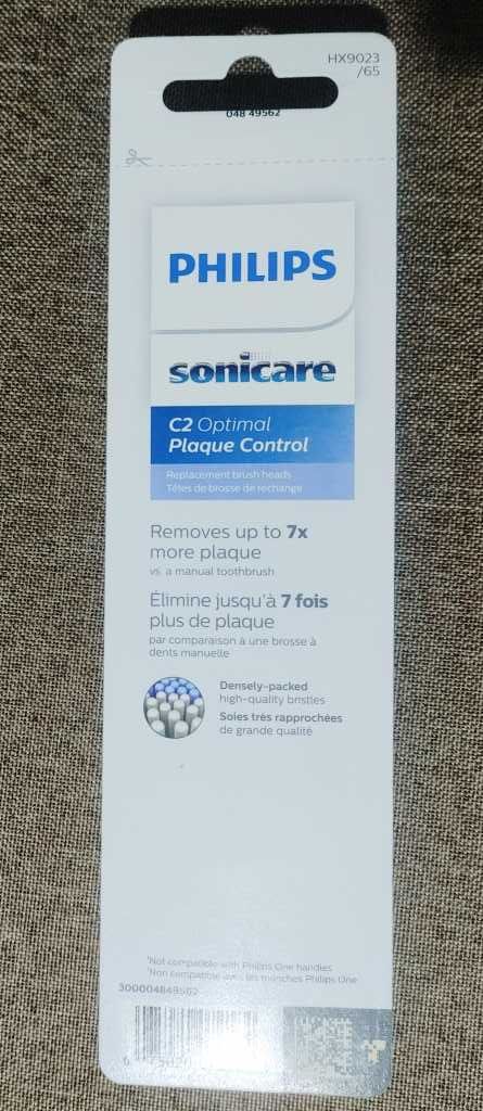 Оригінальні насадки Philips Sonicare  C2 Optimal Plaque Control (3шт)