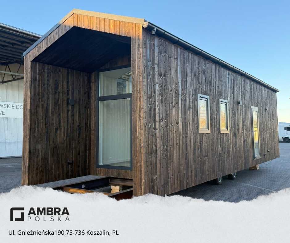 INARI - Dom z Antresolą | 11.5x3.8 m | 32 m² | Przywozimy i mieszkasz!