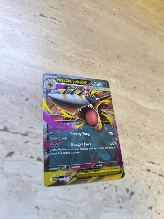 Phantasmal Flames Ultra Rare 061/094 Mega Sharpedo ex