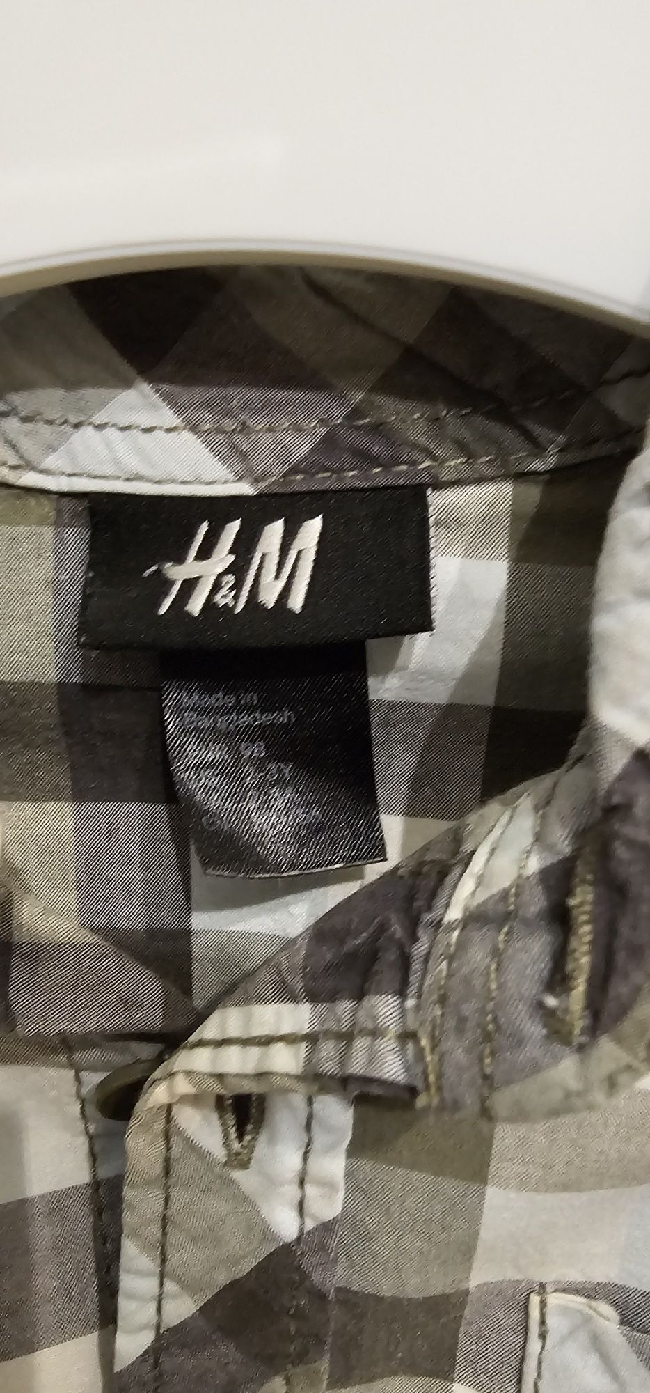 Koszula z długim rękawem, rozmiar 98, H&M