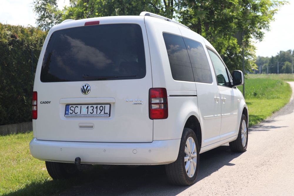 VW Caddy 2.0 Tdi DSG 4x4 klima navi po remoncie