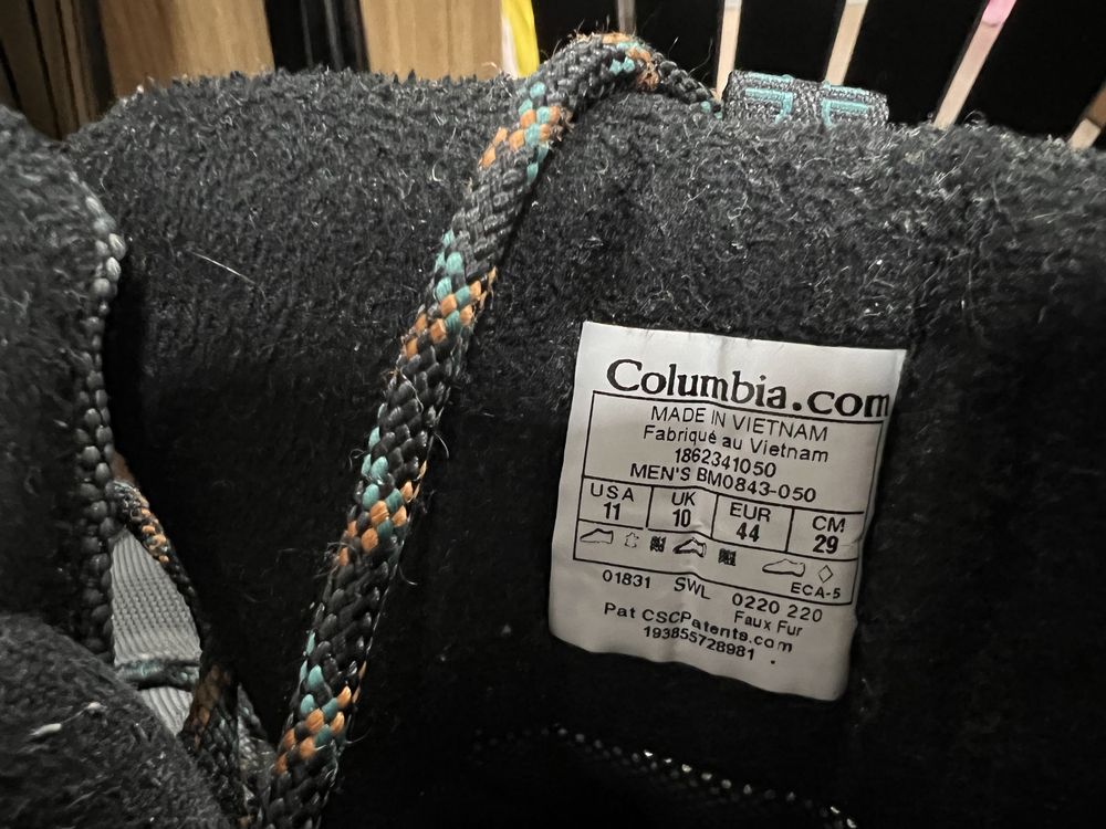 Продам ботинки зимние Columbia Omni heat