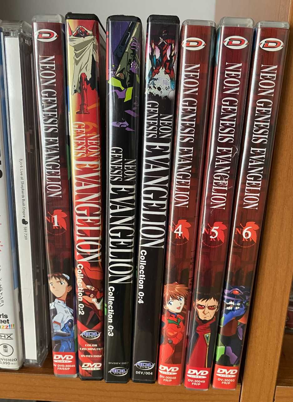 Neon Genesis Evangelion ANIME COMPLETO DVD