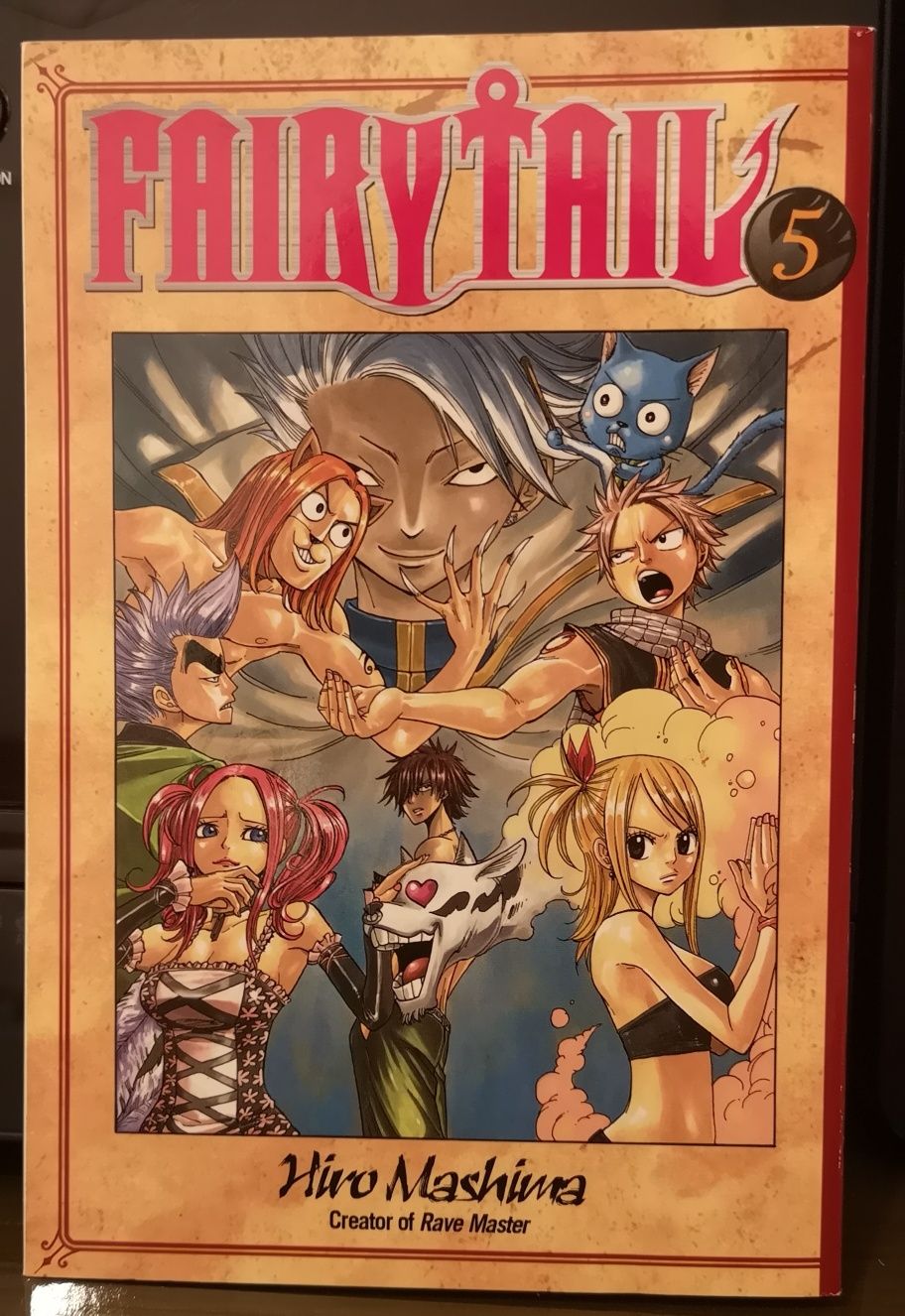 Mangá Fairy Tail - 5 volumes