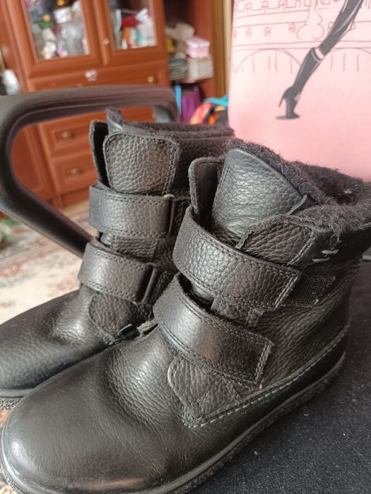 Черевики ботинки ессо зима Ecco сапоги