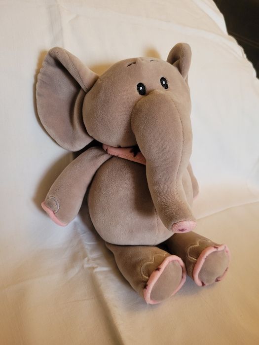 Słoń z bardzo miłego welurku