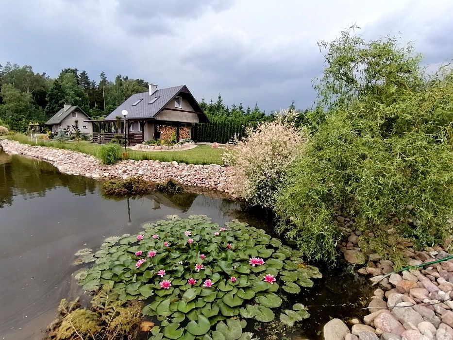 Ostoja 1 nad Szelągiem, domek nad jeziorem