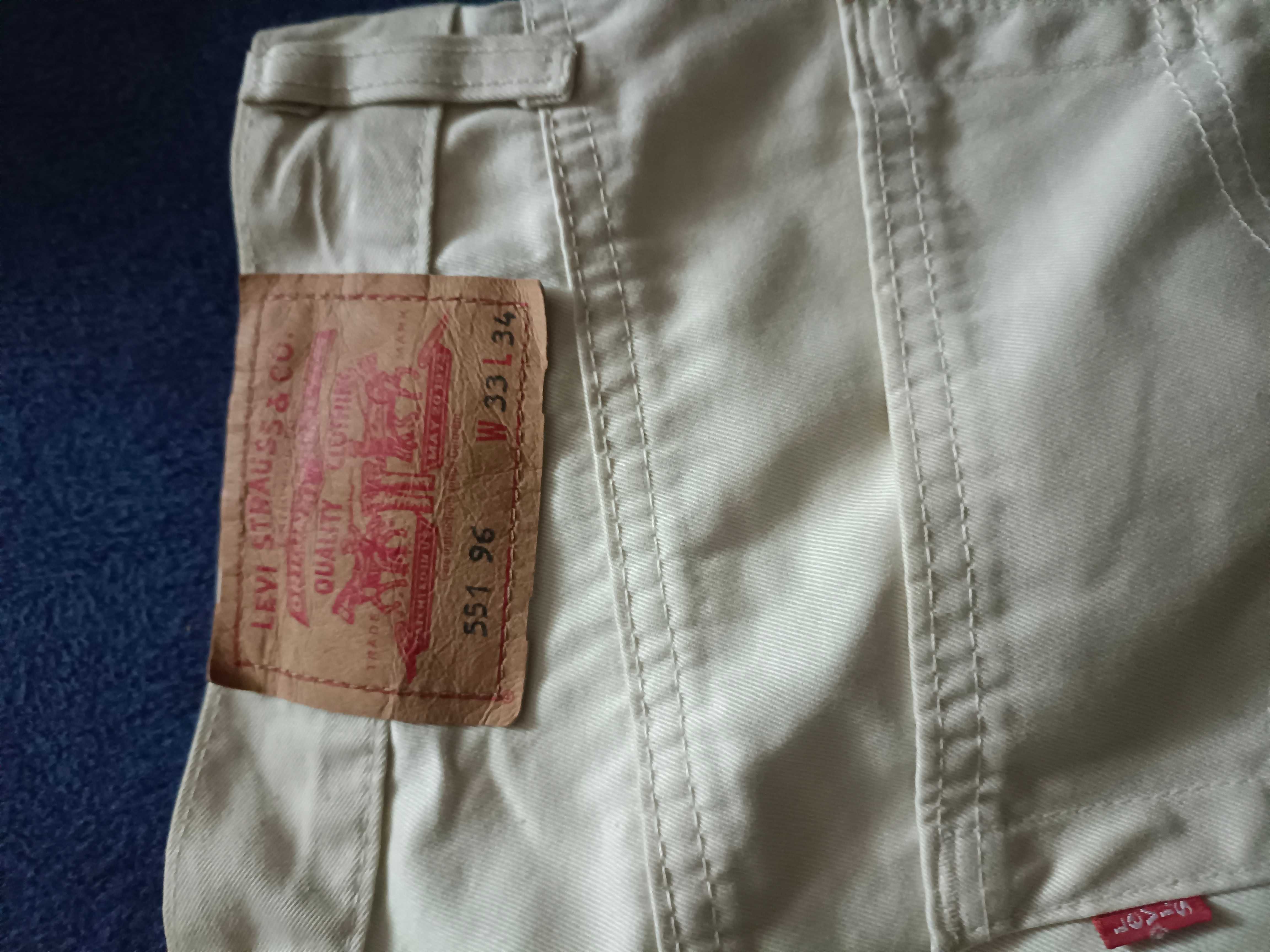 Spodnie Levi's Strauss i koszula pole xl