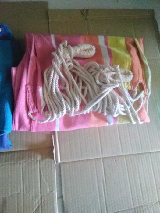 Duas redes tecido , descanso