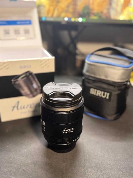 Lente Sirui Aurora 85mm F1.4 Full-frame