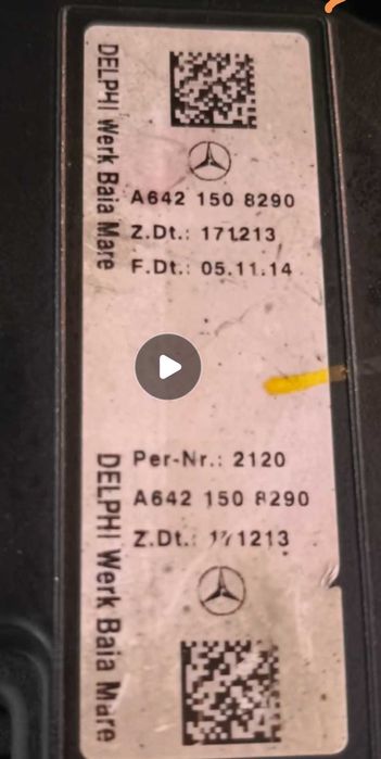 Silnik mercedes w222 350 BLUETEC 3.0 diesel