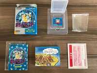Game Boy Pokemon Blue w pudełku, JPN