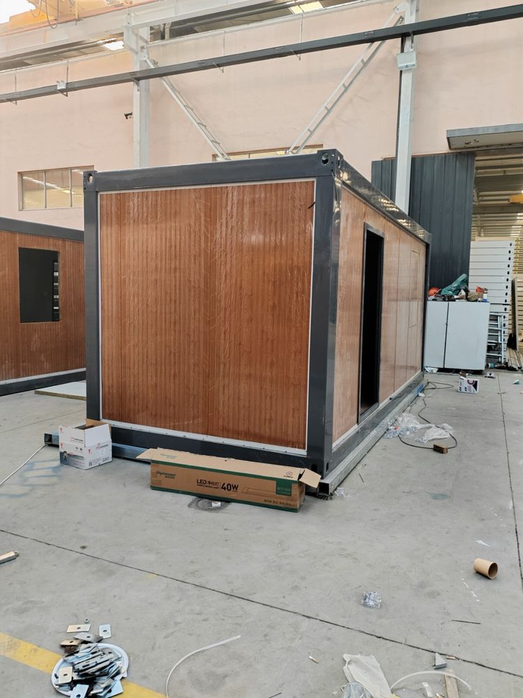 Kontener biurowy Pawilon handlowy modułowy biuro sklep kiosk domek