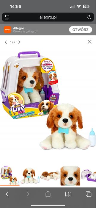 Cobi Little Live Pets - Piesek Prawdziwy Szczeniaczek nowy zapakowany