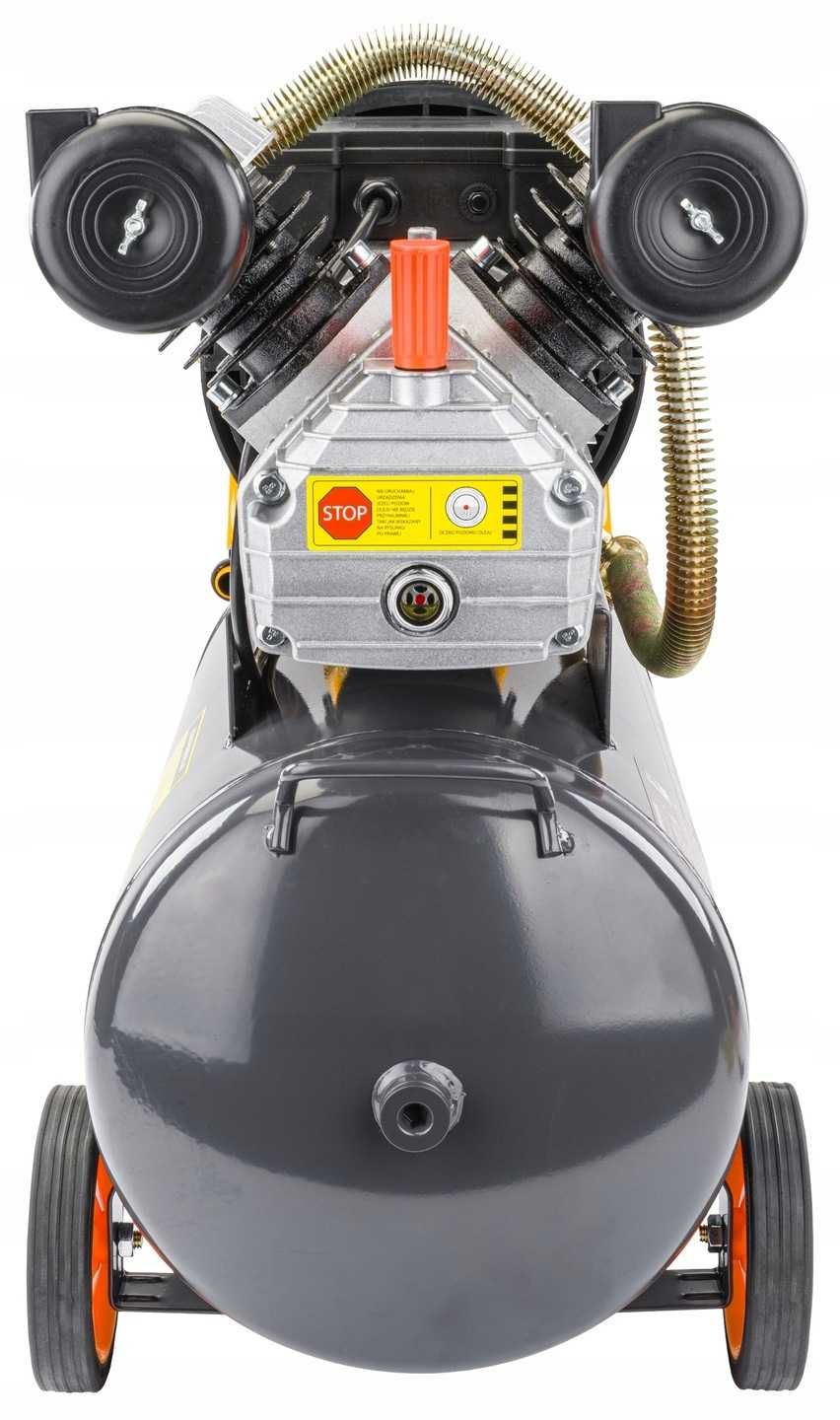 Kompresor Olejowy 50L Sprężarka 8 BAR 392 l/min 230V Tłokowy MOBILNY