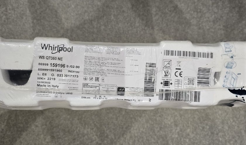 Płyta indukcyjna WHIRLPOOL WS Q7360 NE