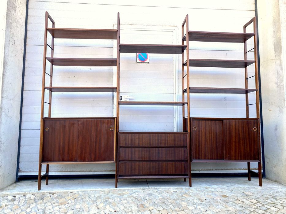 Estante tripla olaio vintage 248comp x 27prof x 2malt