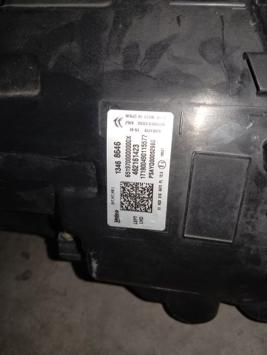 Vários Faróis citroen C3,C4,c5