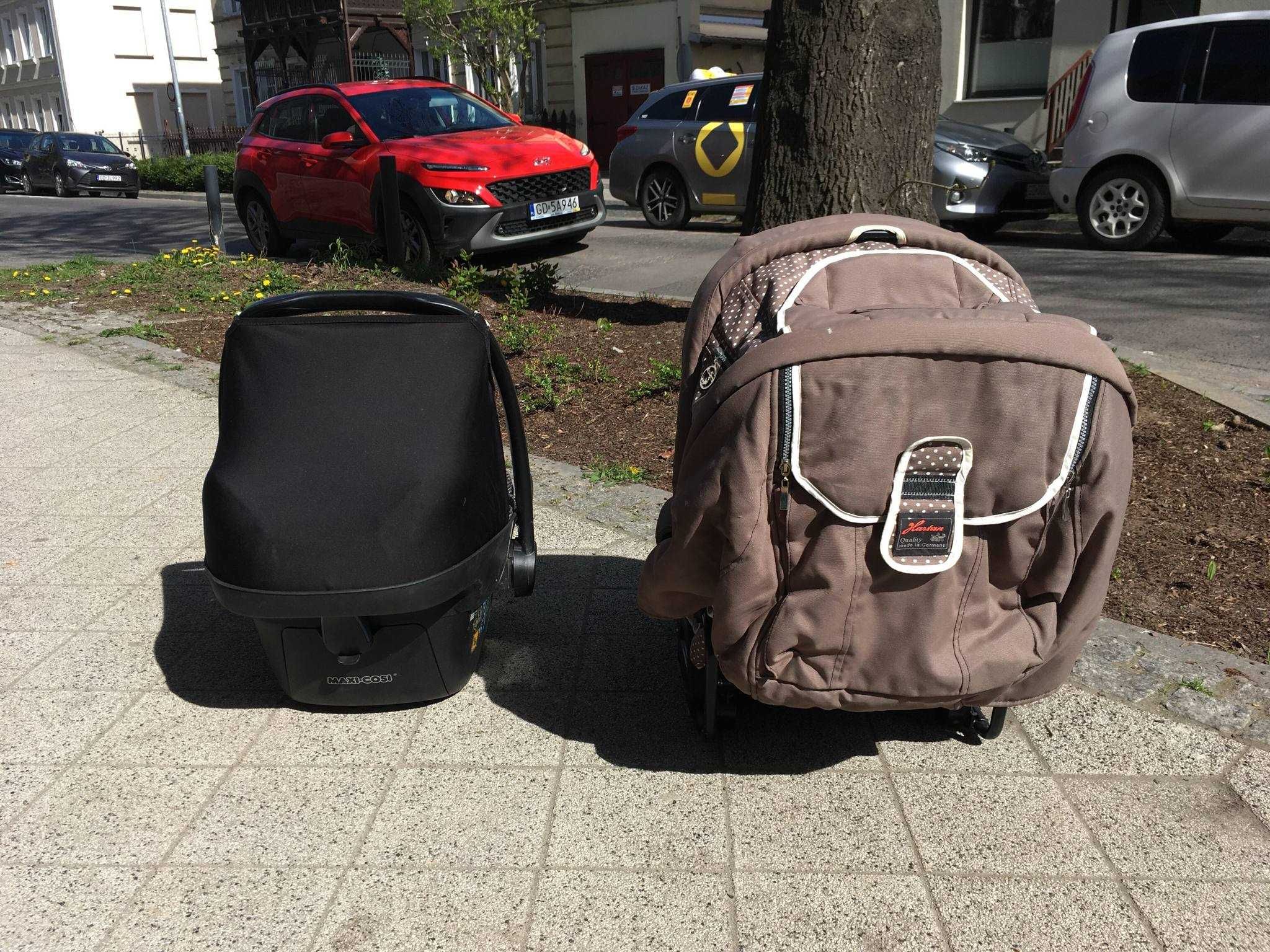 Wózek dziecięcy Hartan , gondola, spacerówka, fotelik  maxi-cosi
